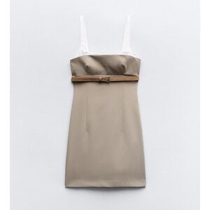 COMBINATION BELTED DRESS
